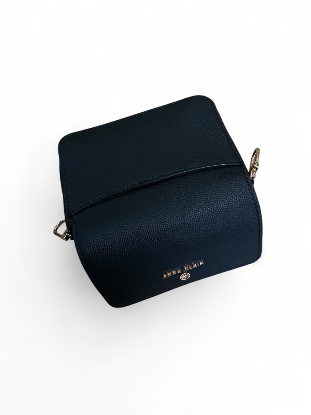 Anne Klein 4-Piece Interchangeable Crossbody Bag Set Black Purse Wallet Pouch - Picture 15 of 15